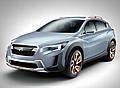 Der Subaru XV AWD Concept feiert am Automobilsalon in Genf seine Weltpremiere